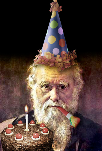 darwin birthday hat